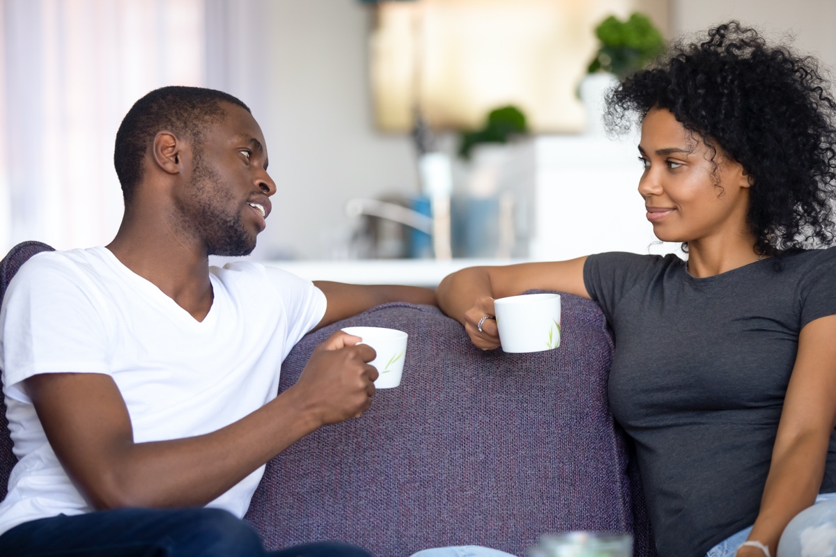 A couple in marriage guidance